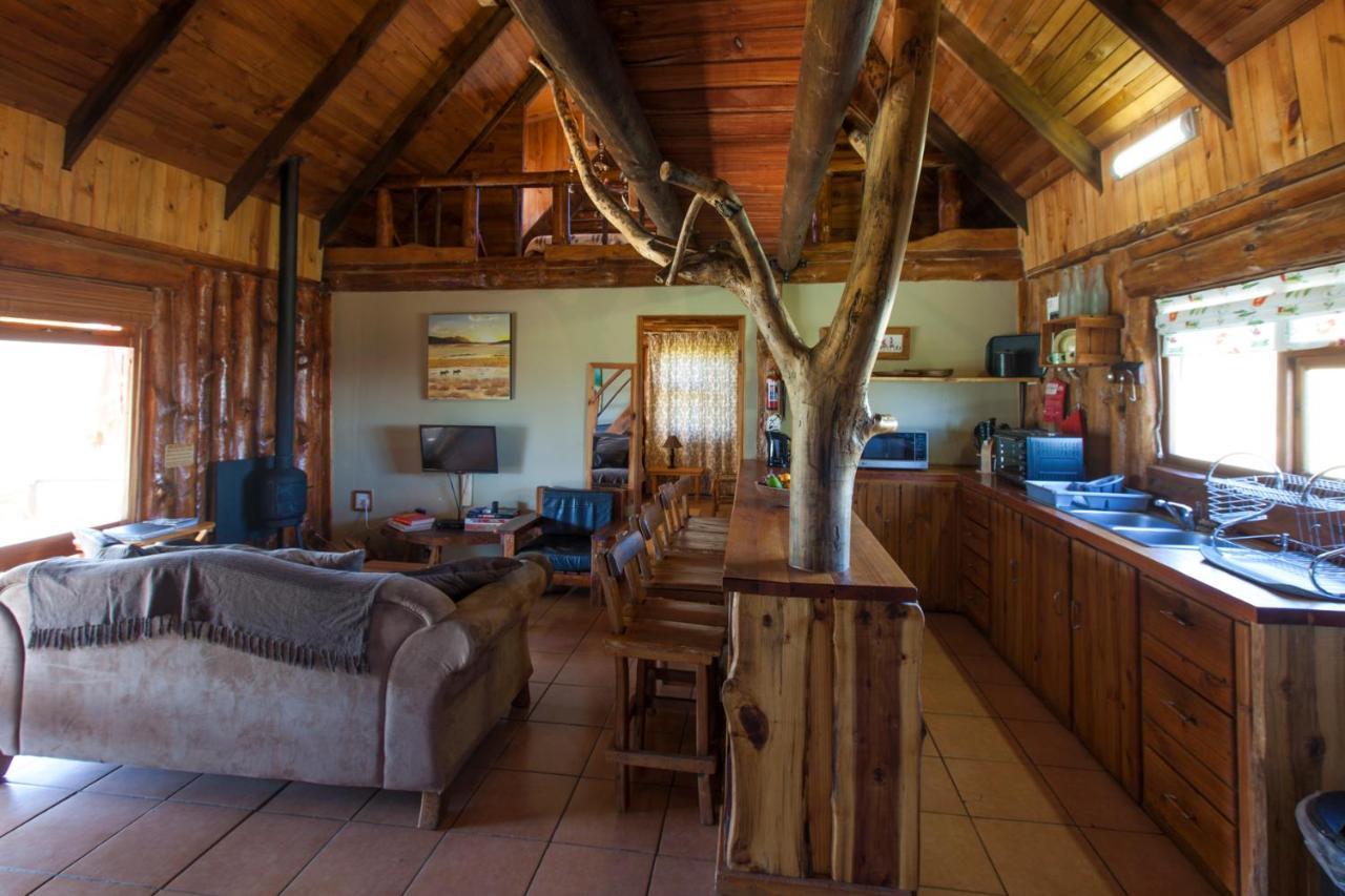 A Log Home At Buffalo Creek Buffeljagsrivier المظهر الخارجي الصورة